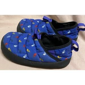The North Face Thermoball Youth Size 1 Blue Traction Mule Winter Slippers
